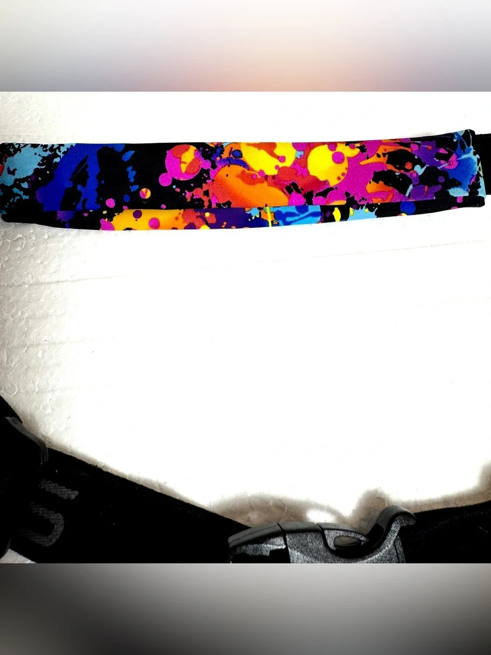 SpiBelt Rave Fabric Zipper Pocket Splash Fanny Pack Multicolor Unisex Versatile